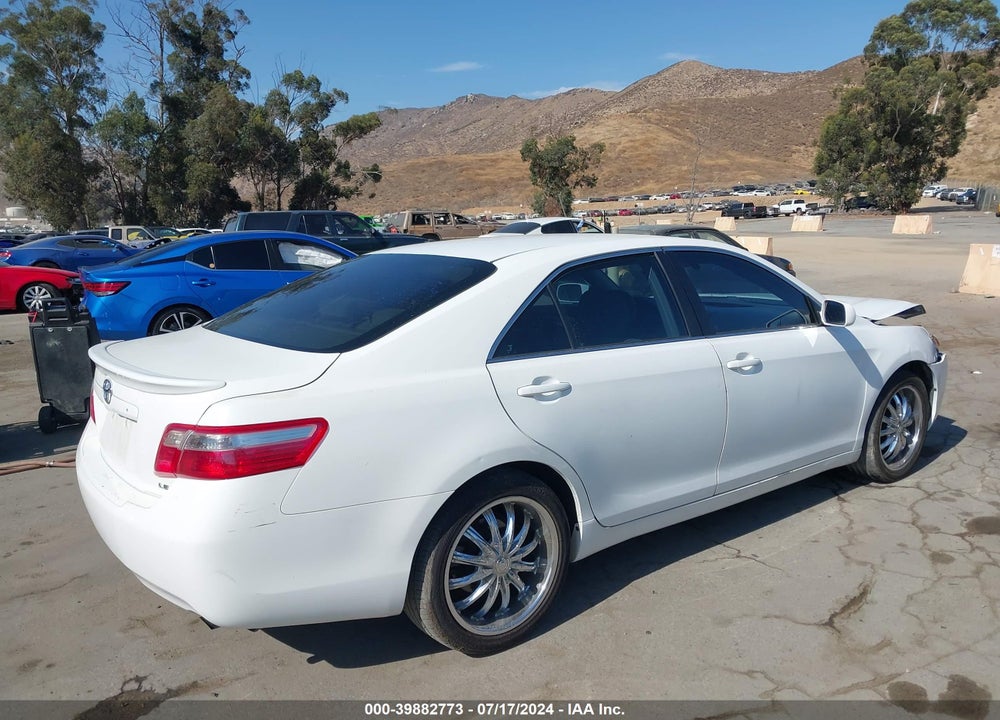 2007 TOYOTA CAMRY LE VIN: 4T1BE46K27U717315