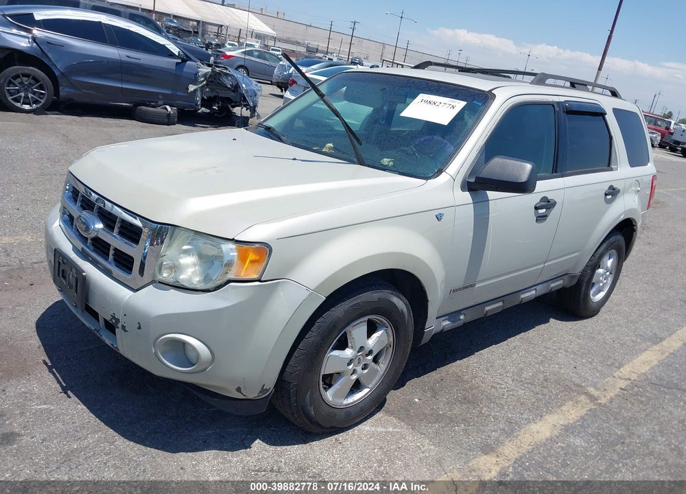 2008 FORD ESCAPE XLT VIN: 1FMCU03108KD41058