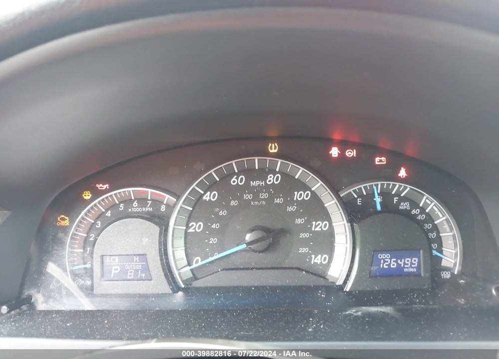 2013 TOYOTA CAMRY SE VIN: 4T1BF1FK8DU647097