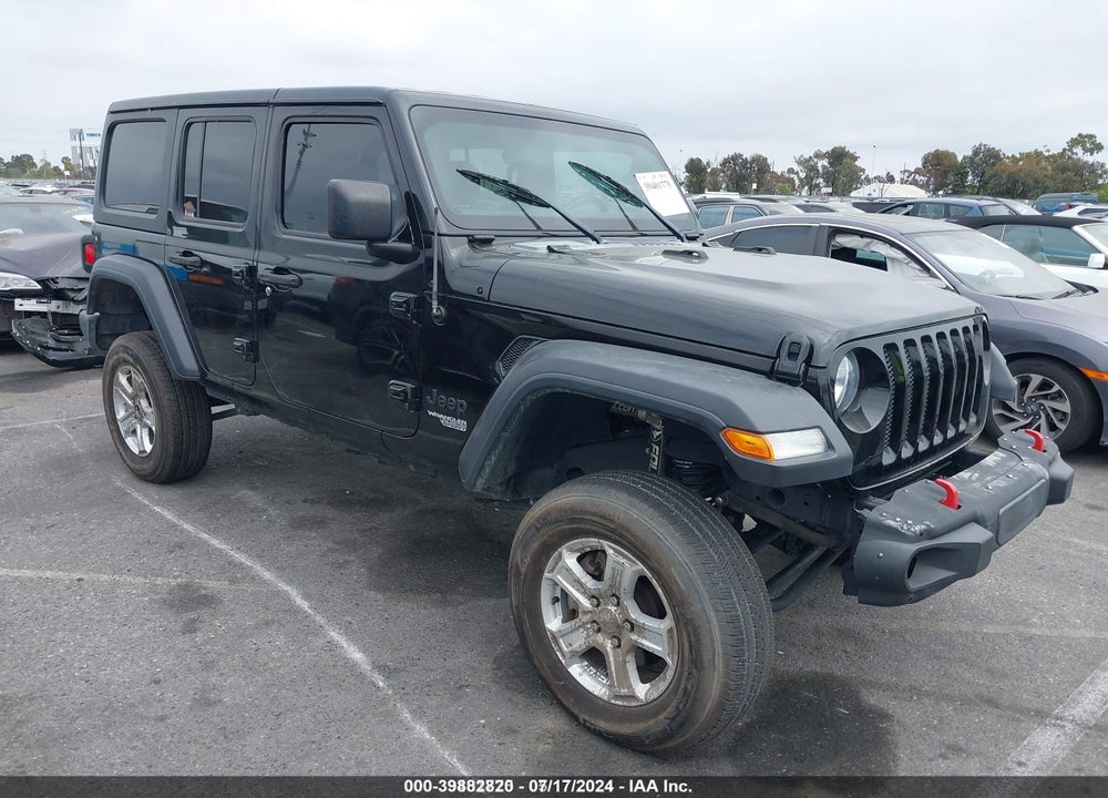2019 JEEP WRANGLER UNLIMITED SPORT S 4X4 VIN: 1C4HJXDN0KW635038