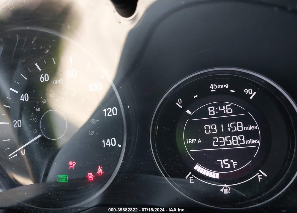 2017 HONDA HR-V EX VIN: 3CZRU5H54HG708424