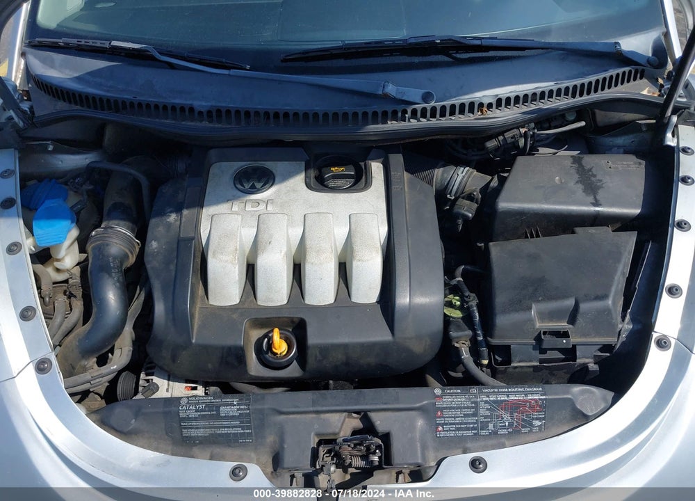 2005 VOLKSWAGEN NEW BEETLE GLS/GLS TDI VIN: 3VWCR31C75M404590