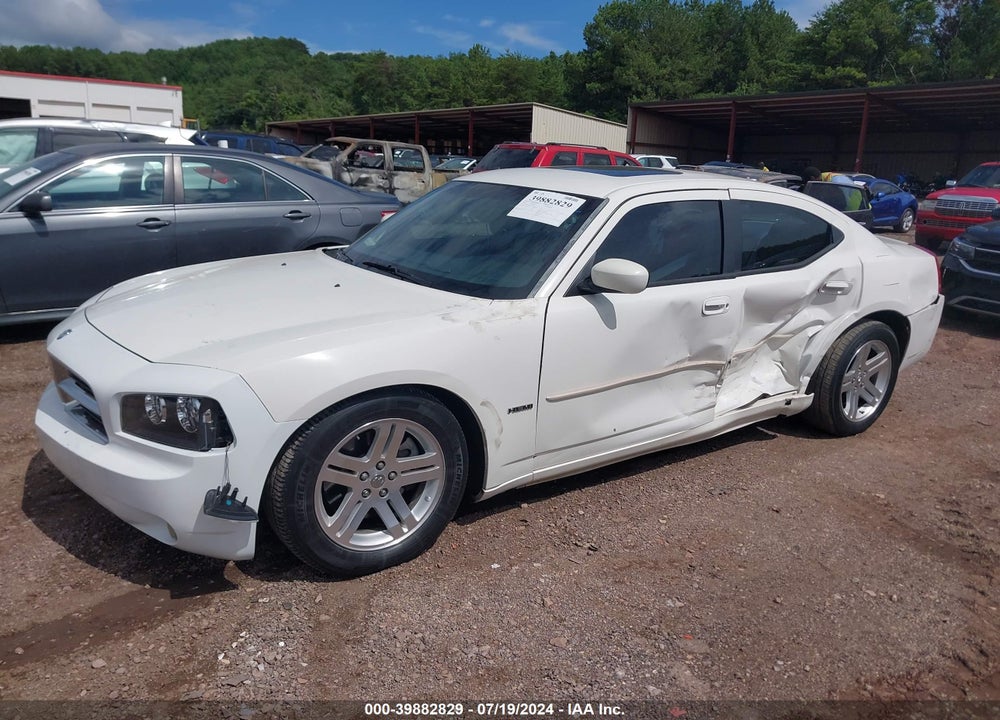 2007 DODGE CHARGER RT VIN: 2B3KA53H67H614952