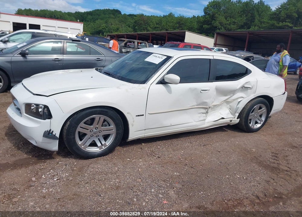 2007 DODGE CHARGER RT VIN: 2B3KA53H67H614952