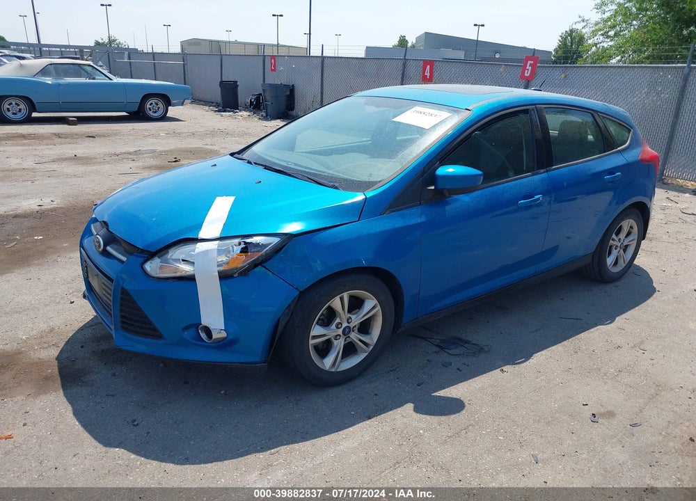 2012 FORD FOCUS VIN: 1FAHP3K24CL400487