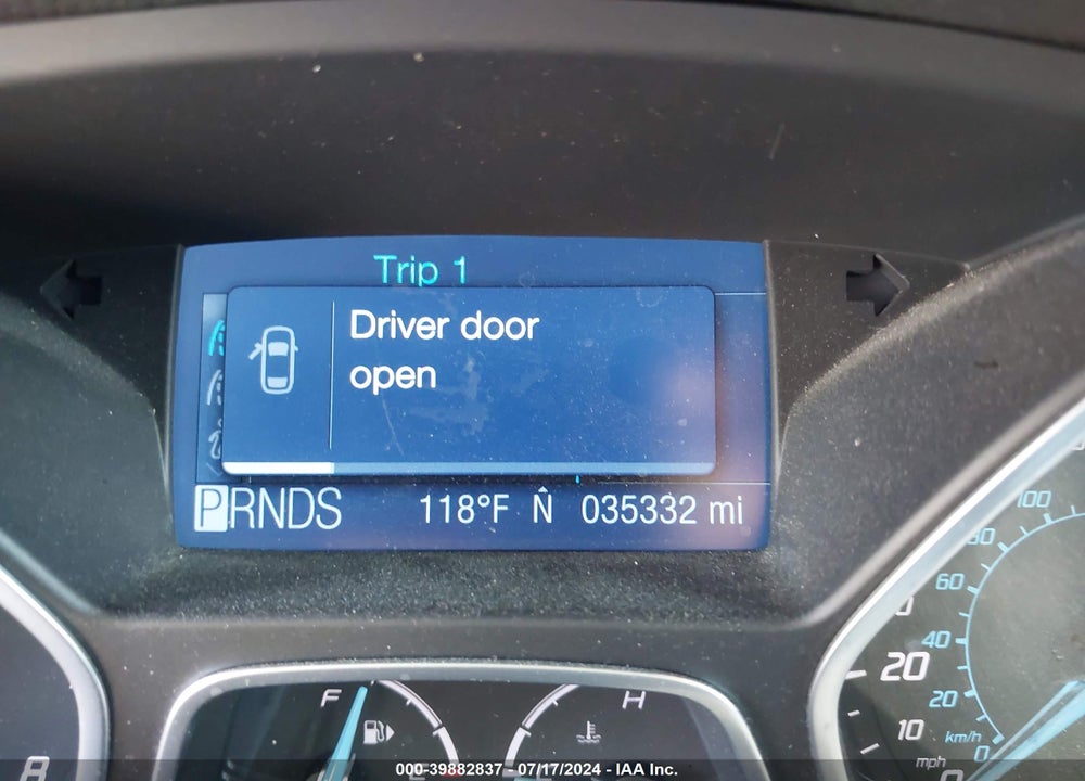 2012 FORD FOCUS VIN: 1FAHP3K24CL400487