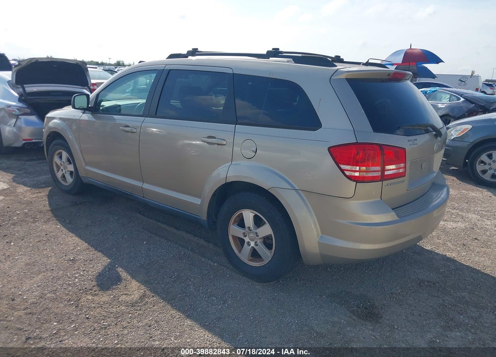 2009 DODGE JOURNEY SE VIN: 3D4GG47B59T184248