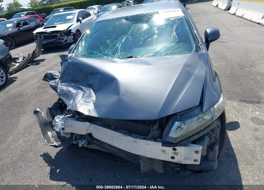 2013 HONDA CIVIC LX VIN: 19XFB2F58DE274370