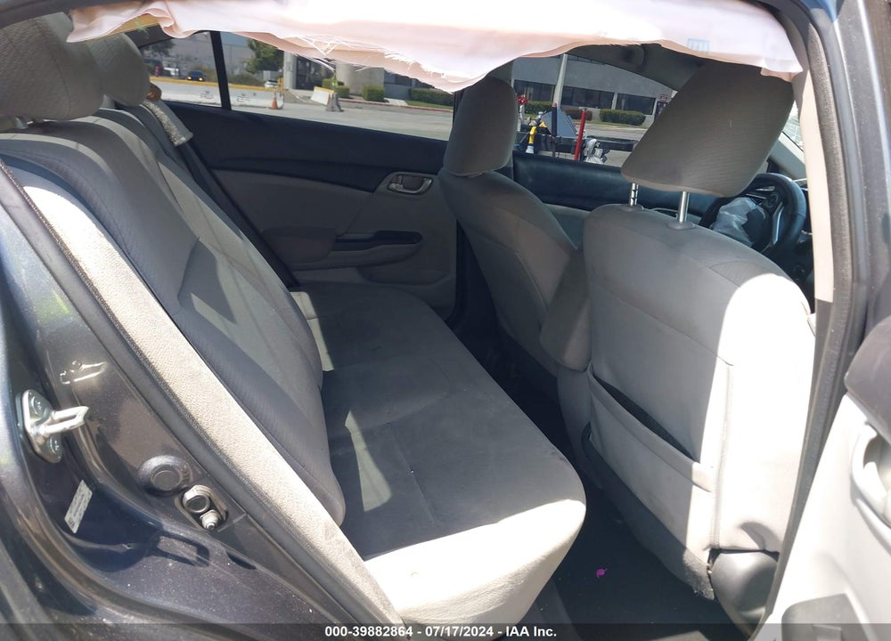 2013 HONDA CIVIC LX VIN: 19XFB2F58DE274370