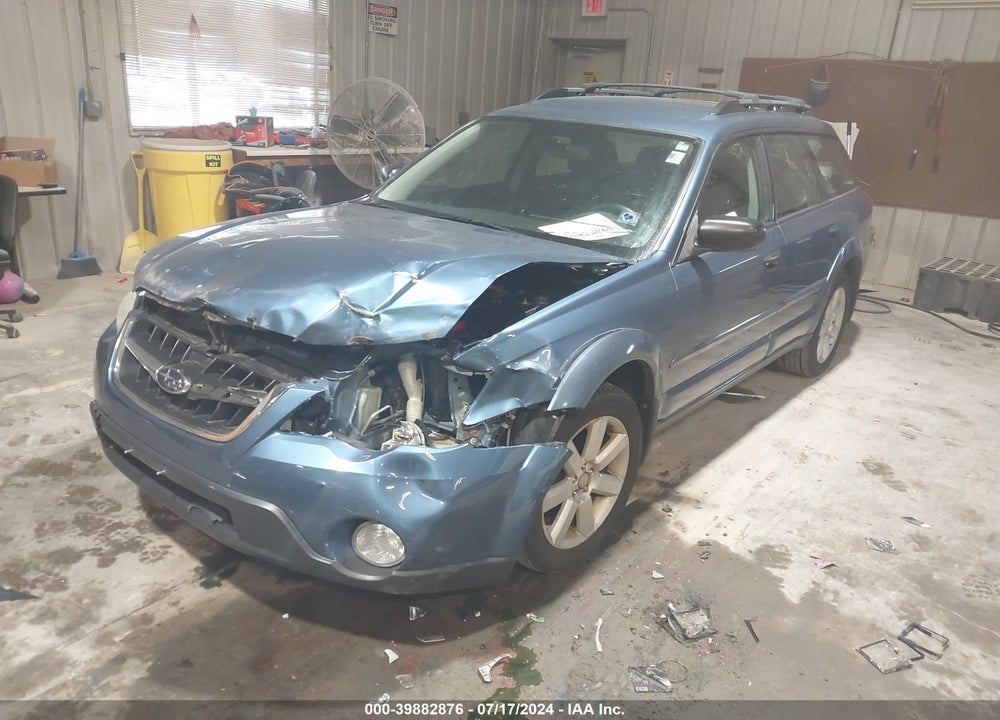 2008 SUBARU OUTBACK VIN: 4S4BP61C787309317