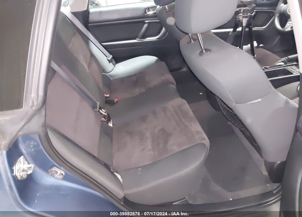 2008 SUBARU OUTBACK VIN: 4S4BP61C787309317