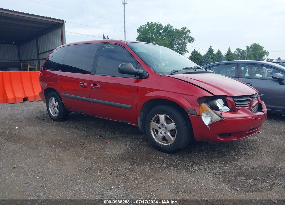 2005 DODGE CARAVAN SXT VIN: 1D4GP45R75B435282