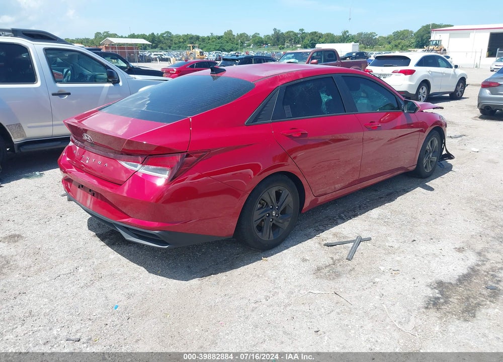 2022 HYUNDAI ELANTRA SEL VIN: KMHLS4AG8NU320334