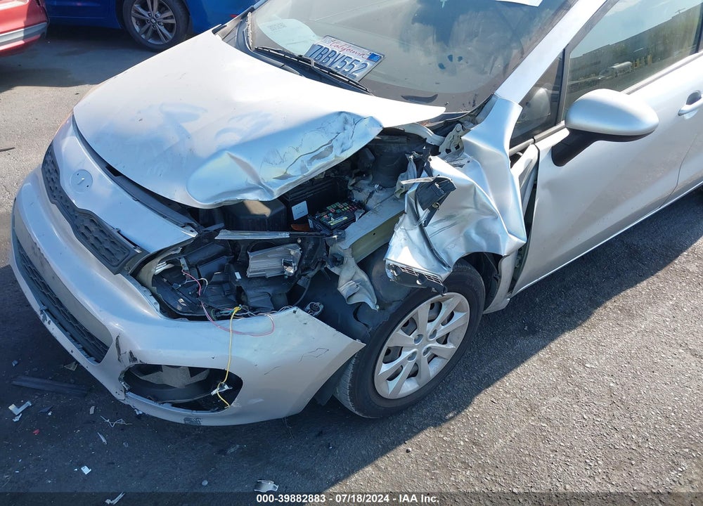 2013 KIA RIO LX VIN: KNADM5A30D6285097