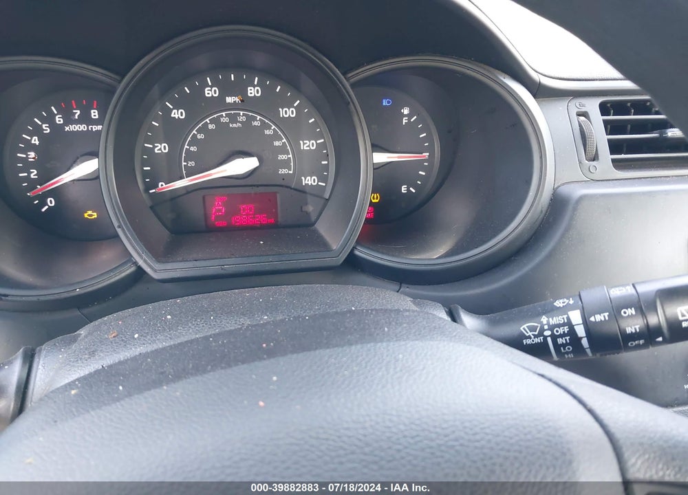 2013 KIA RIO LX VIN: KNADM5A30D6285097