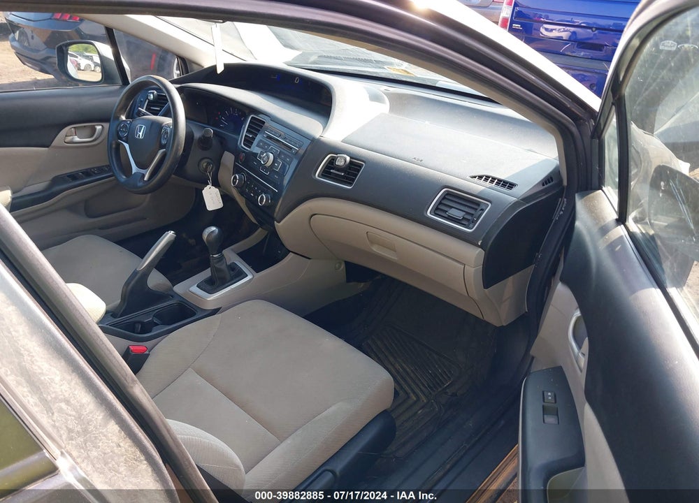 2013 HONDA CIVIC LX VIN: 19XFB2E58DE064496