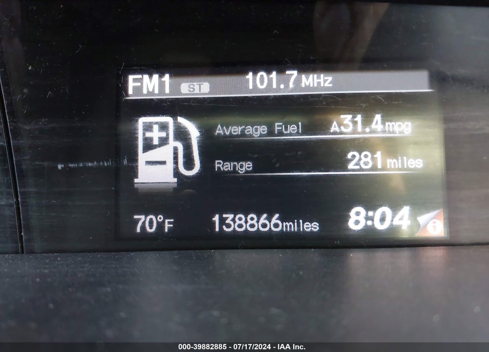 2013 HONDA CIVIC LX VIN: 19XFB2E58DE064496