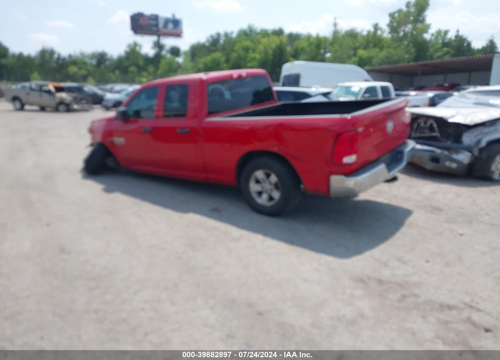 2019 RAM 1500 CLASSIC TRADESMAN QUAD CAB 4X2 6'4 BOX VIN: 1C6RR6FT1KS563087