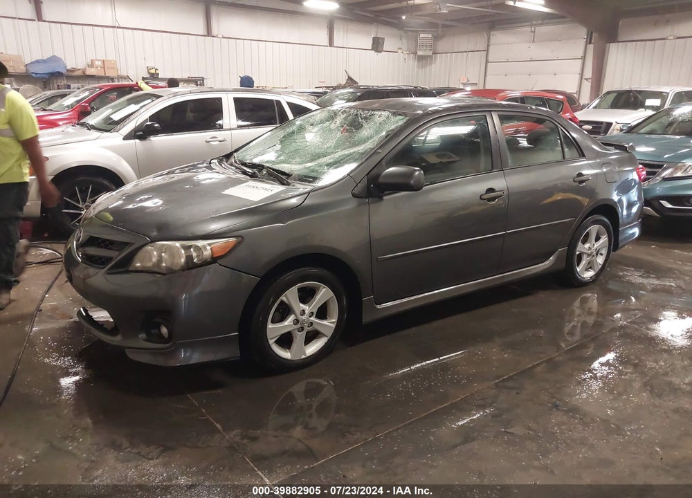 2011 TOYOTA COROLLA S VIN: 2T1BU4EE7BC597665