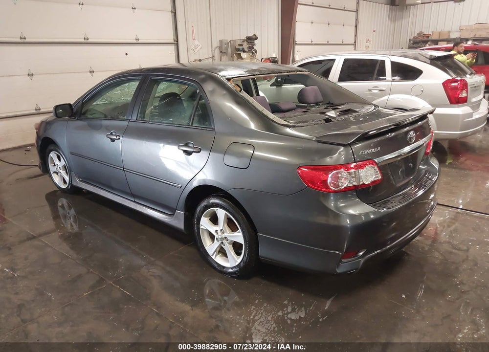 2011 TOYOTA COROLLA S VIN: 2T1BU4EE7BC597665