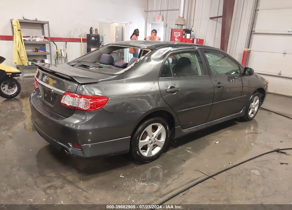 2011 TOYOTA COROLLA S VIN: 2T1BU4EE7BC597665
