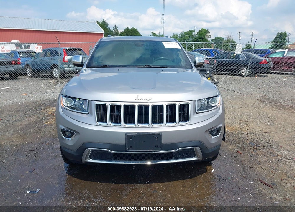 2016 JEEP GRAND CHEROKEE LIMITED VIN: 1C4RJFBG5GC421903