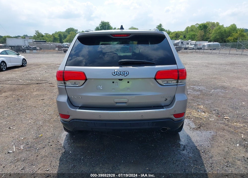 2016 JEEP GRAND CHEROKEE LIMITED VIN: 1C4RJFBG5GC421903