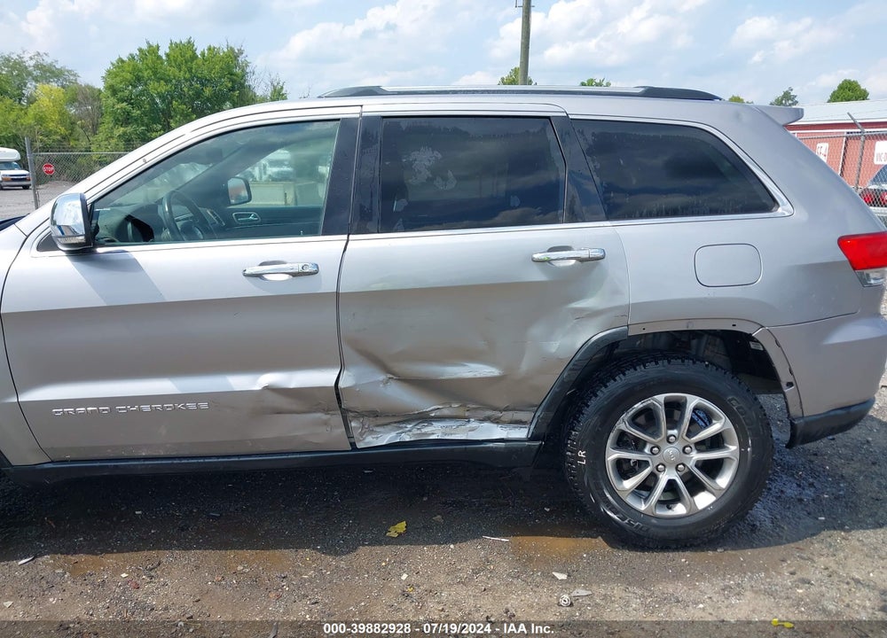 2016 JEEP GRAND CHEROKEE LIMITED VIN: 1C4RJFBG5GC421903