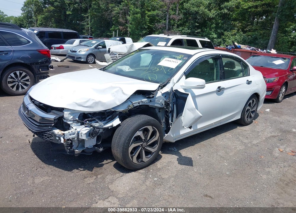 2017 HONDA ACCORD EX-L VIN: 1HGCR2F84HA071835