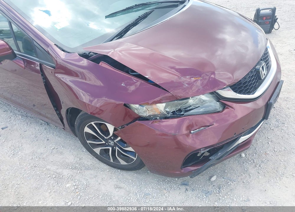 2014 HONDA CIVIC EX VIN: 19XFB2F83EE001218