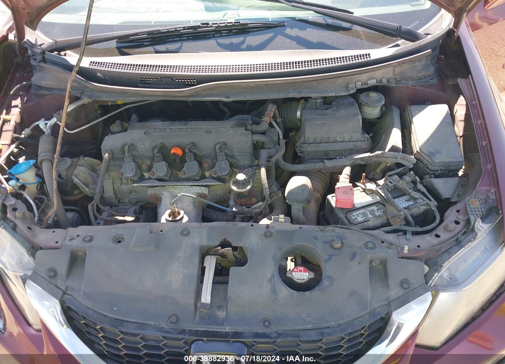 2014 HONDA CIVIC EX VIN: 19XFB2F83EE001218