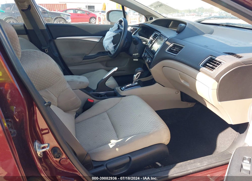 2014 HONDA CIVIC EX VIN: 19XFB2F83EE001218