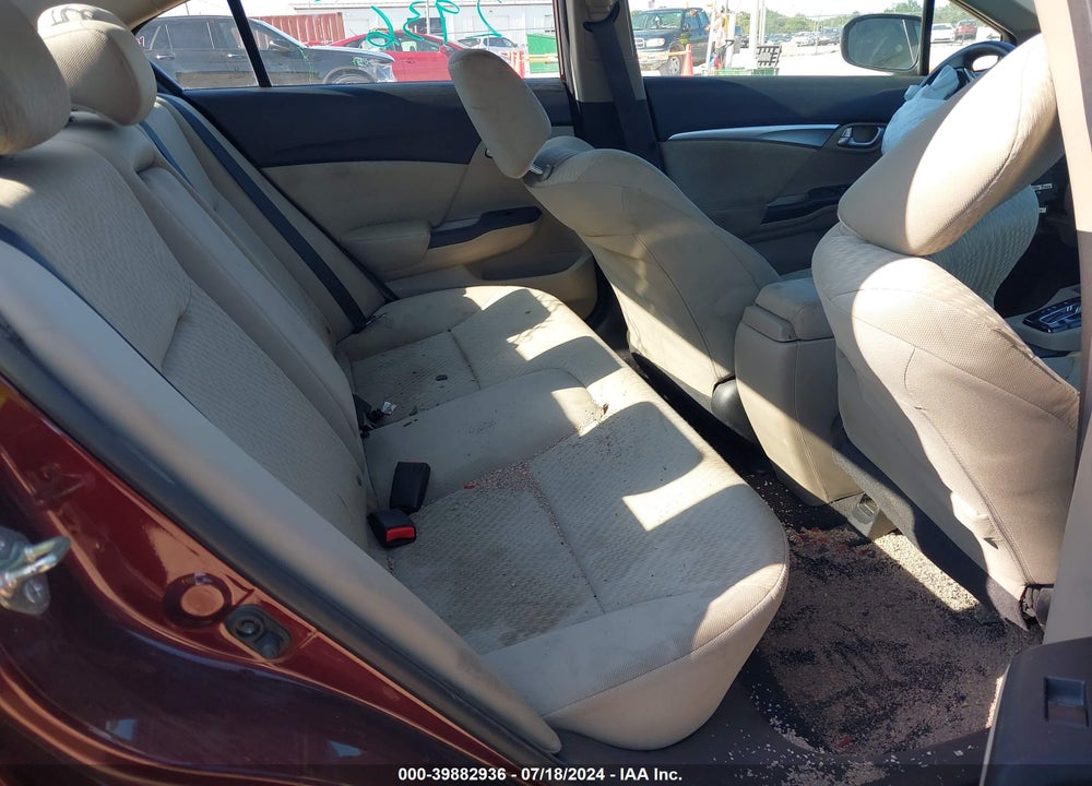 2014 HONDA CIVIC EX VIN: 19XFB2F83EE001218