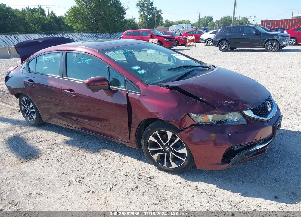 2014 HONDA CIVIC EX VIN: 19XFB2F83EE001218