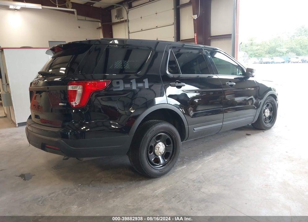 2019 FORD POLICE INTERCEPTOR UTILITY VIN: 1FM5K8AR7KGA63159