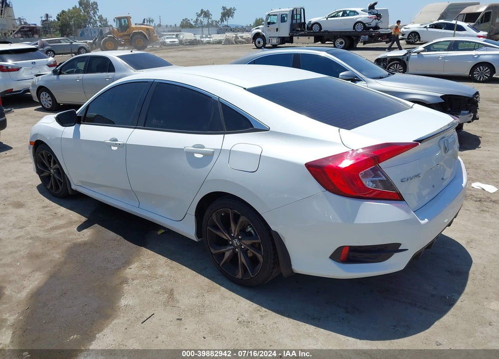 2020 HONDA CIVIC SPORT VIN: 19XFC2F82LE007411