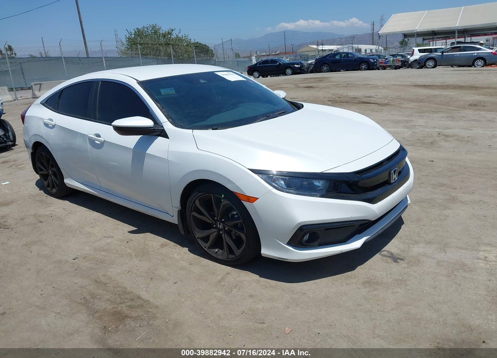 2020 HONDA CIVIC SPORT VIN: 19XFC2F82LE007411