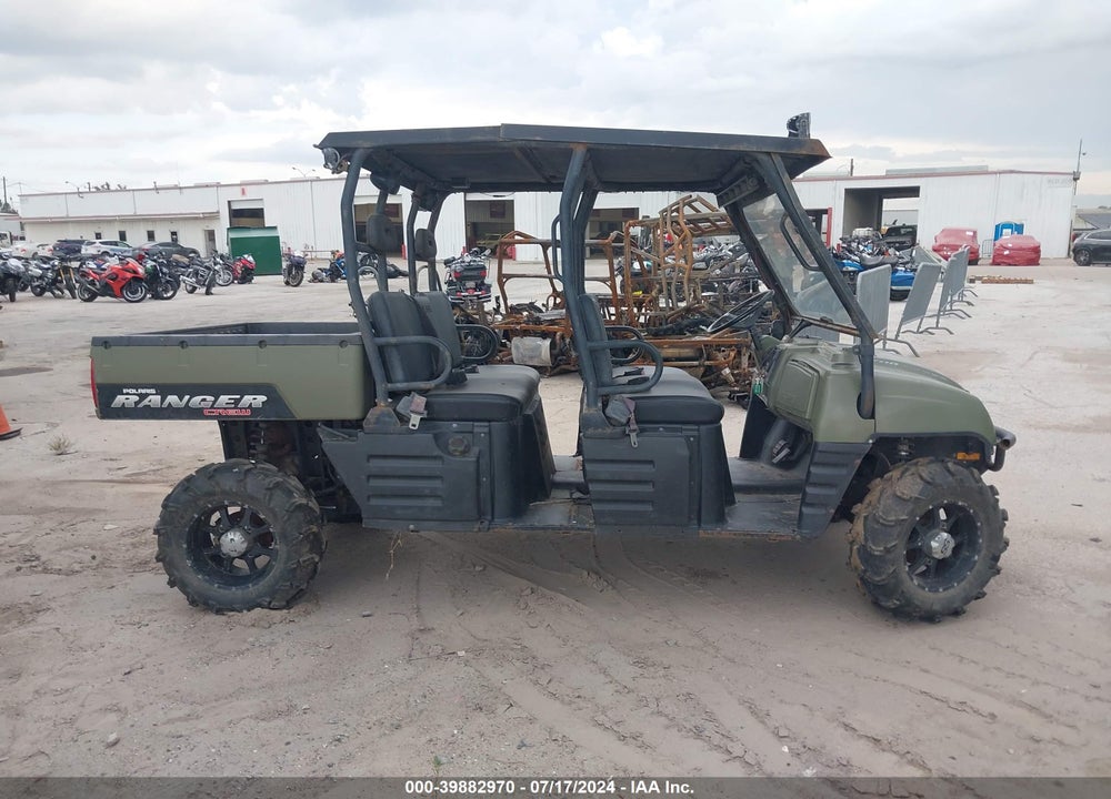 2009 POLARIS RANGER CREW/700 EFI VIN: 4XAWH68A192716076