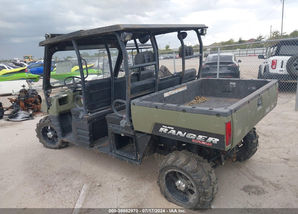 2009 POLARIS RANGER CREW/700 EFI VIN: 4XAWH68A192716076