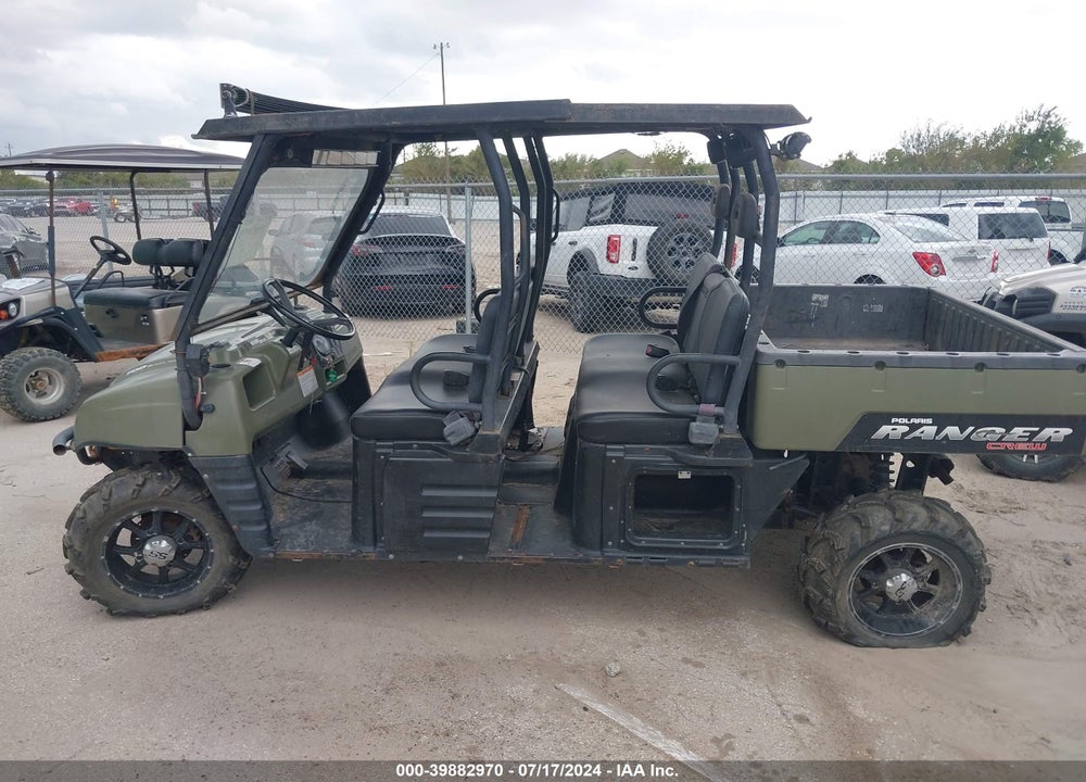 2009 POLARIS RANGER CREW/700 EFI VIN: 4XAWH68A192716076