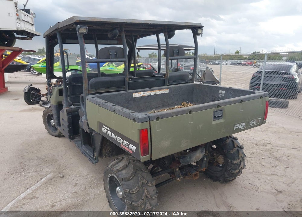 2009 POLARIS RANGER CREW/700 EFI VIN: 4XAWH68A192716076
