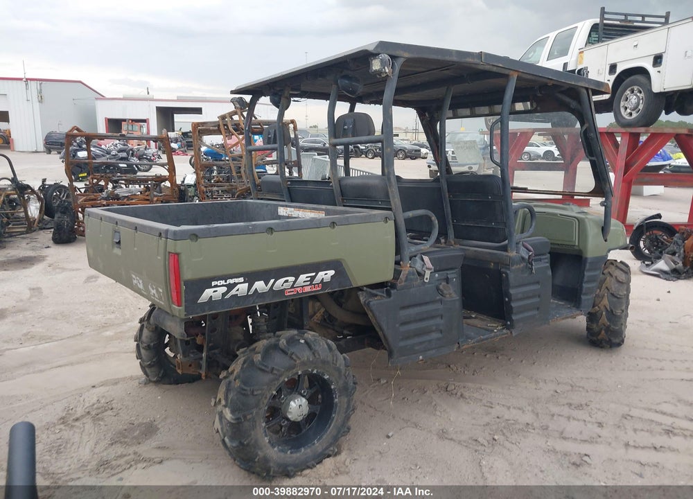 2009 POLARIS RANGER CREW/700 EFI VIN: 4XAWH68A192716076