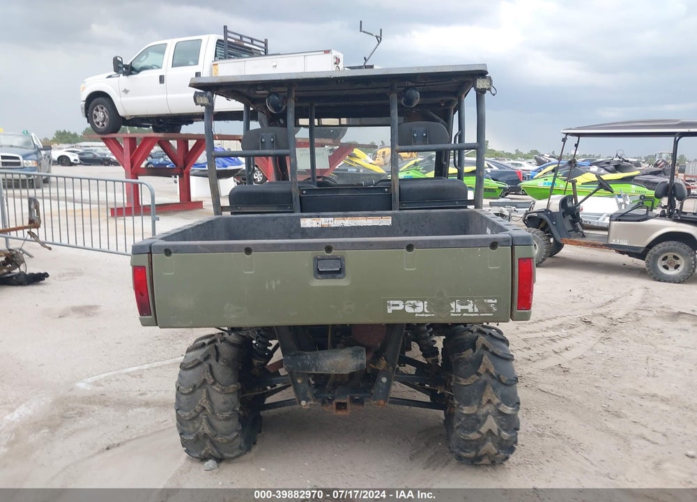 2009 POLARIS RANGER CREW/700 EFI VIN: 4XAWH68A192716076