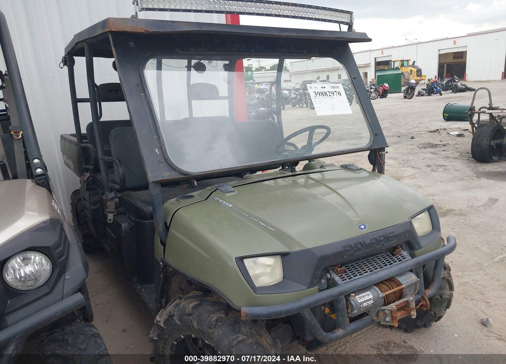 2009 POLARIS RANGER CREW/700 EFI VIN: 4XAWH68A192716076
