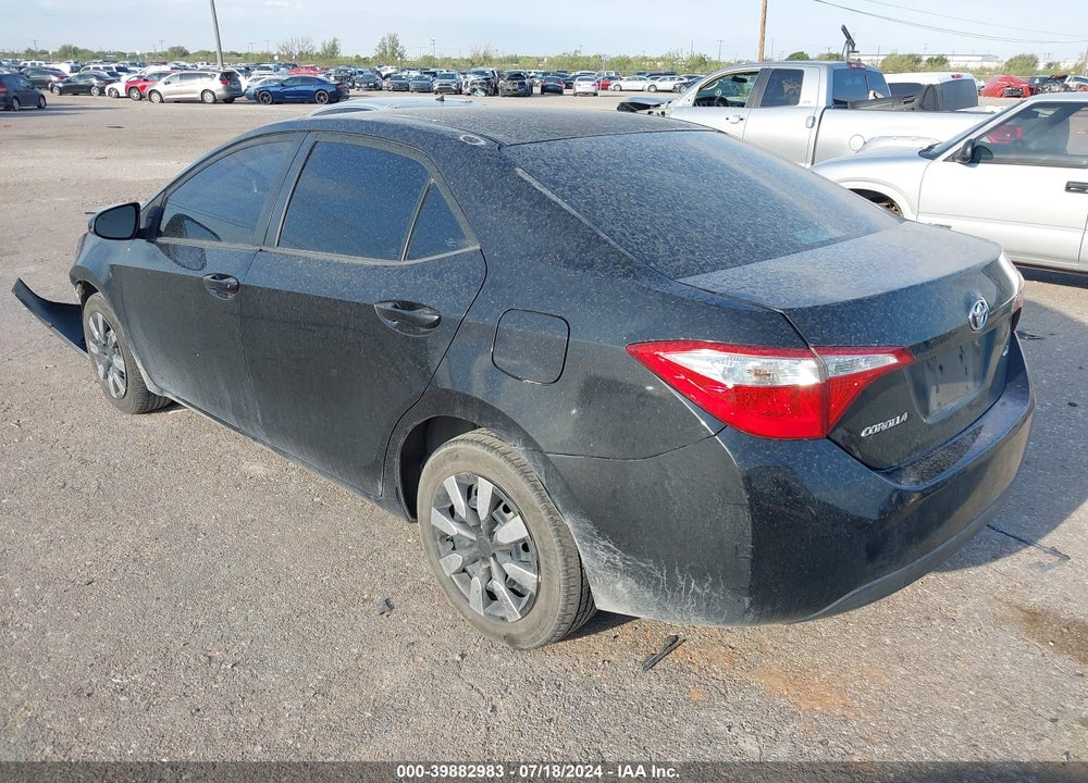 2015 TOYOTA COROLLA LE VIN: 5YFBURHEXFP240849
