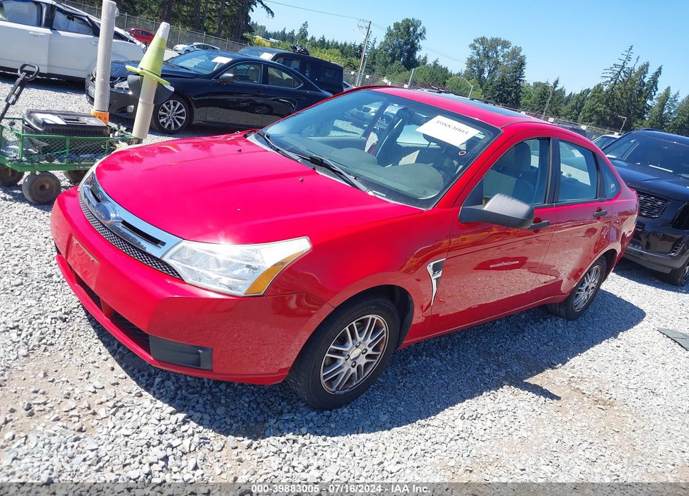 2008 FORD FOCUS SE/SES VIN: 1FAHP35N68W116175