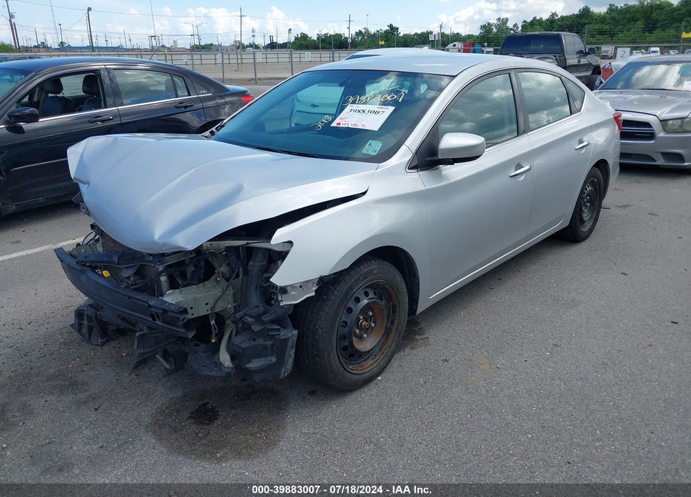 2018 NISSAN SENTRA S VIN: 3N1AB7AP8JY277699