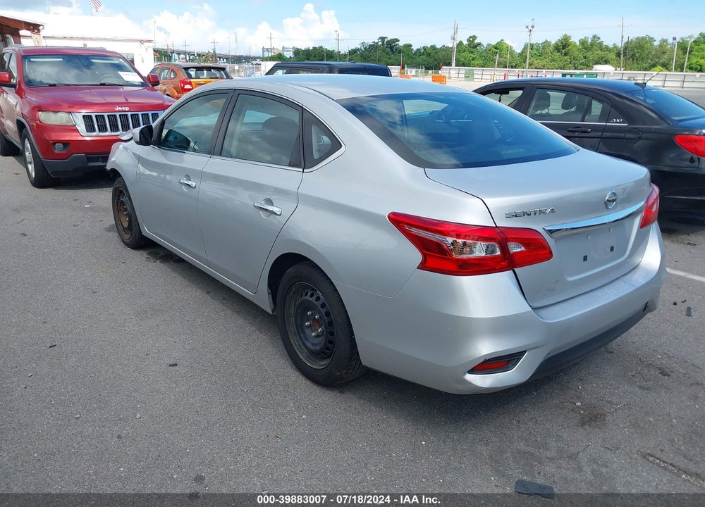 2018 NISSAN SENTRA S VIN: 3N1AB7AP8JY277699