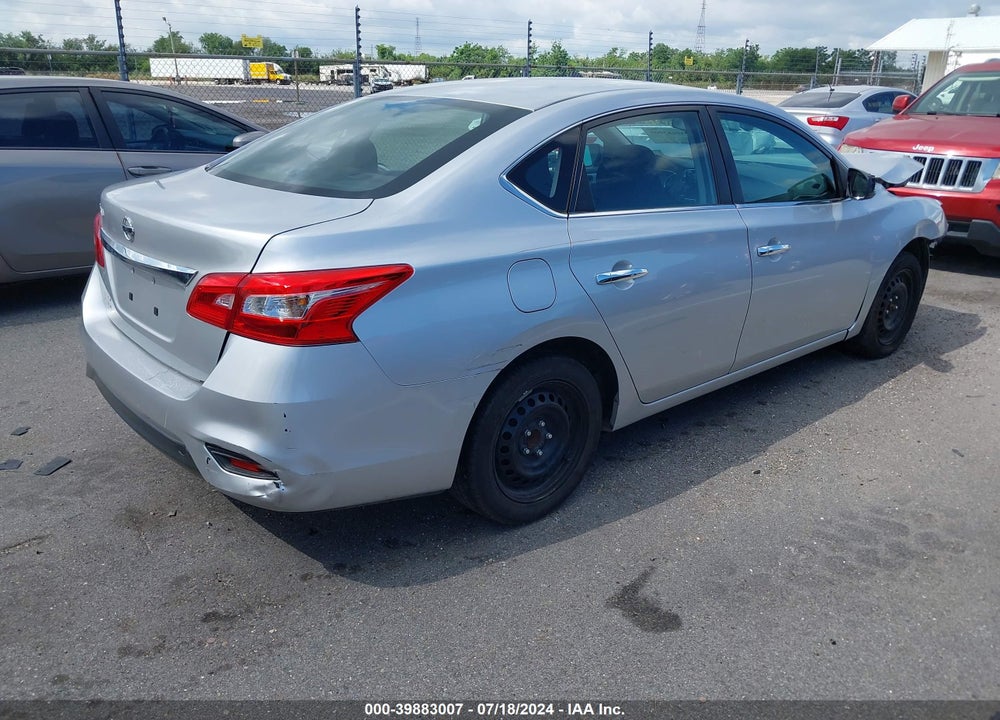 2018 NISSAN SENTRA S VIN: 3N1AB7AP8JY277699