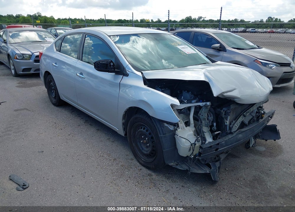 2018 NISSAN SENTRA S VIN: 3N1AB7AP8JY277699